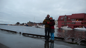 Harbor in Bergen, next to the fish market