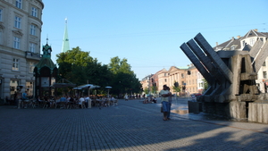 Fountain at Sankt Hans Torv