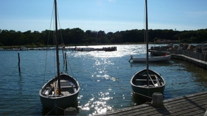 Sailing to Vejrø and back, August 2008