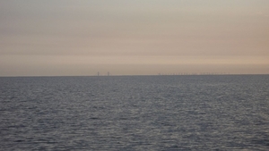 Oresund bridge from across the bay