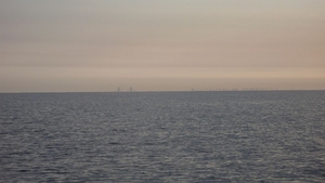 Oresund bridge from across the bay