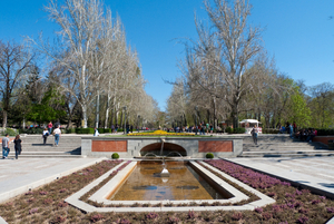 Retiro, the big park.