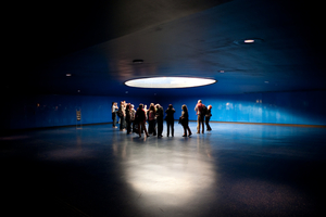 The memorial for the March 11th bombings of Madrid.