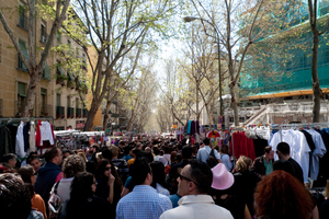 The Rastro, giant market.